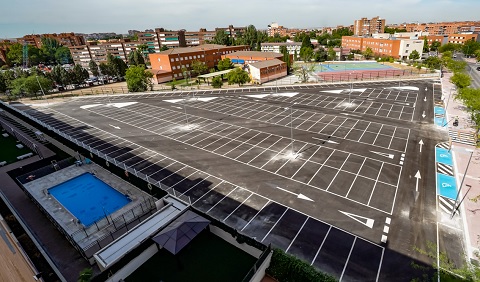 Nuevo aparcamiento en superficie gratuito de 231 plazas en la calle Francia aparcamiento calle francia