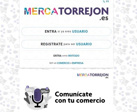 Mercatorrejón, el “Amazon” del pequeño comercio de Torrejón de Ardoz Mercatorrejon web